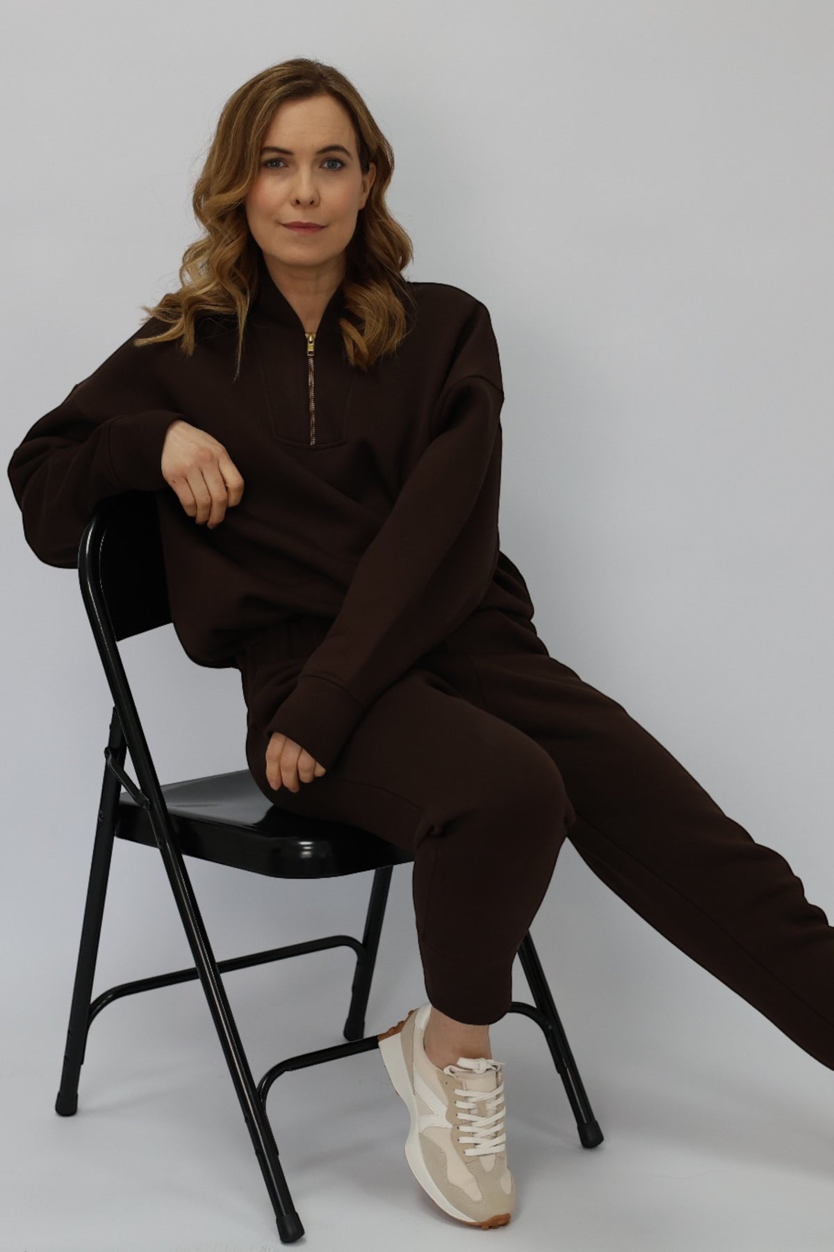Margot Relaxed Sweatpants in Chocolate