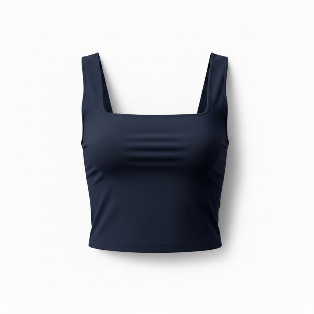 Flat pay of navy blue vest